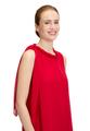 Cocktailkleid 38 Asymmetrisch - Red Rose