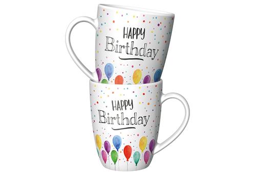 Becher "Happy Birthday"