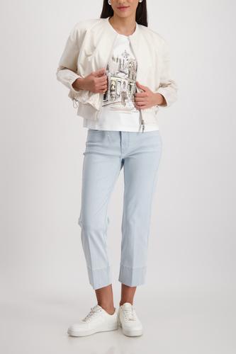 Nylon Jacke 40 - Champagne Beige