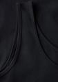 Basic Top mit Rundhals aus Baumwolle XL - Black