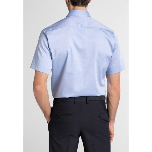 Hemd Pinpoint Kurzarm 42/Kurzarm MODERN FIT - Blau