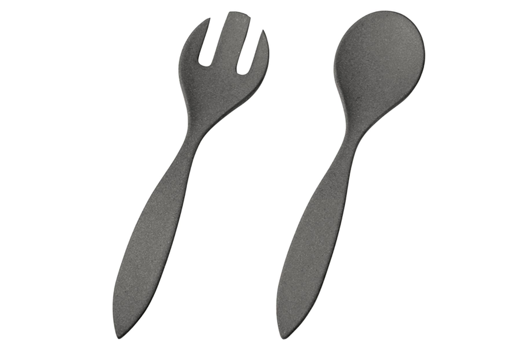 Salatbesteck 'Natur-Design' 2-teilig