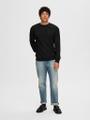 SLHEMANUEL SOFT CREW NECK SWEAT NOOS Schwarz XL