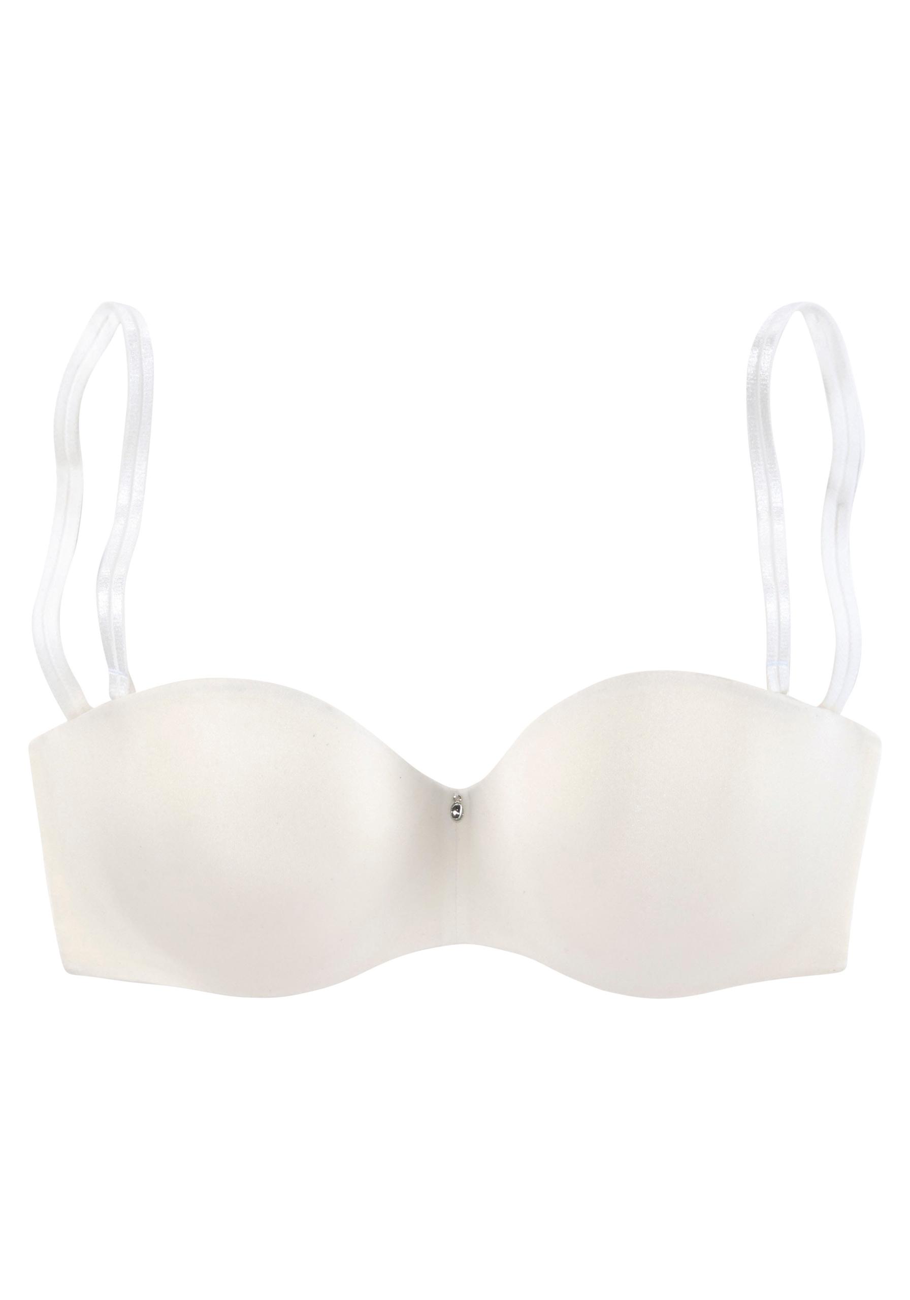 lascana Schalen-BH mit abnehmbaren Trägern 80C - Cream