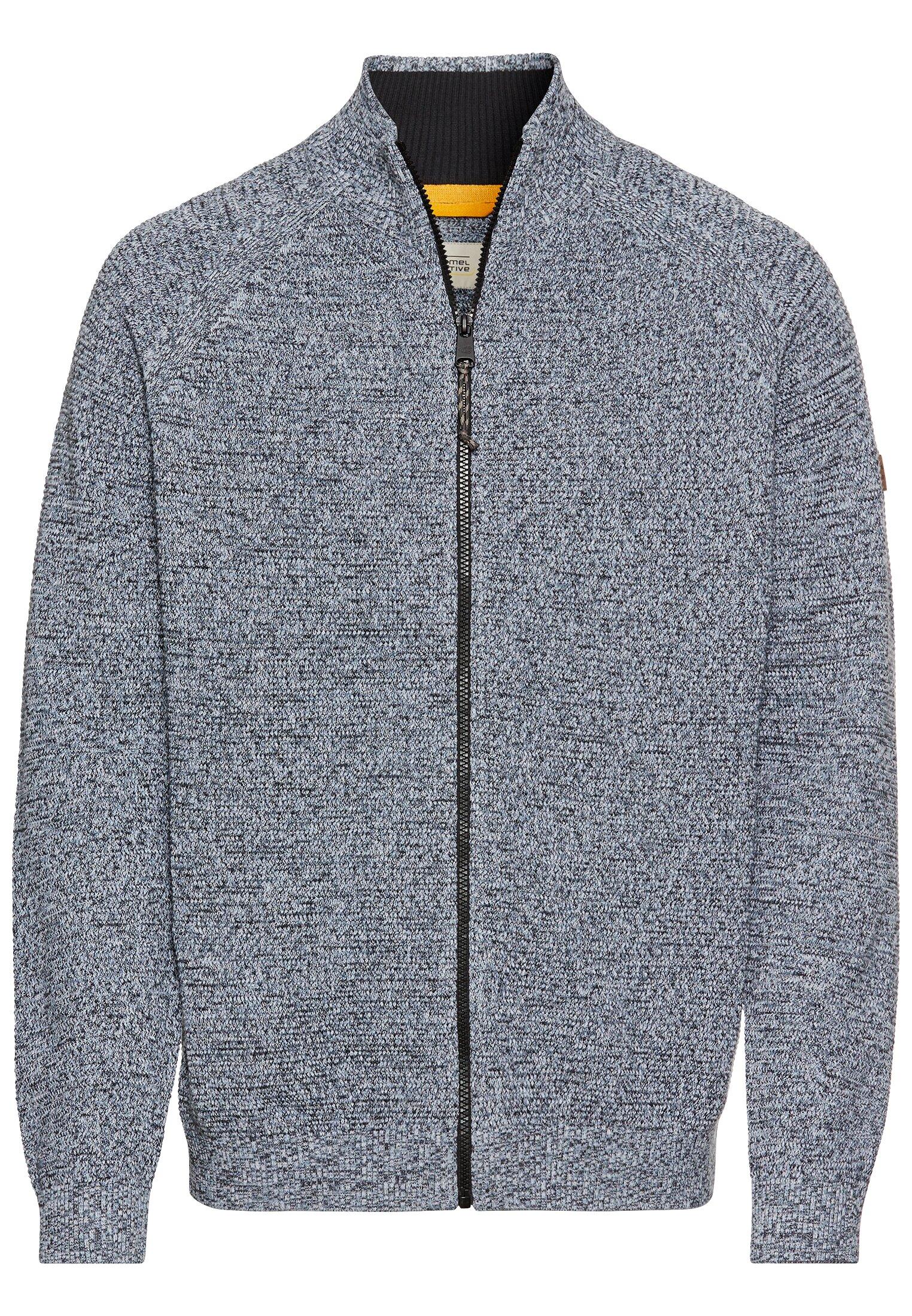Strickjacke aus Baumwolle 3XL Regular Fit - Dark Navy