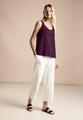 Top mit V-Neck 36 - Dark Berry Purple