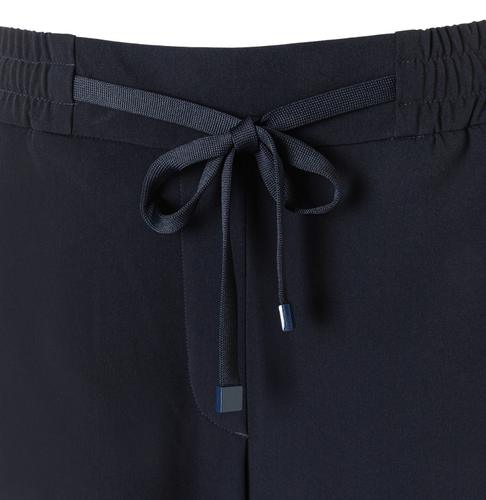 MAC JEANS - CHRISTY, Floating crepe 36/32 Wide Fit - Blau