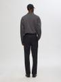 SLH190-REG TAPERED LEROY PLEAT PANT NOOS Schwarz XL