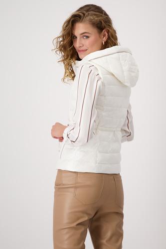 Steppweste mit Schmuck 36 - Creamy Beige