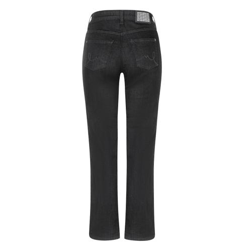 MAC JEANS - LAURA, Authentic Stretch Denim 44/30 Flared Fit - Schwarz