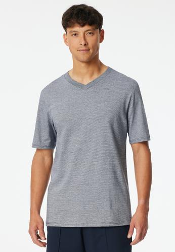 T-Shirt V-Ausschnitt 50 - Nachtblau