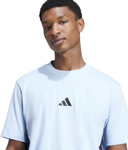 ADIDAS Herren Shirt Essentials 3-Streifen Single Jersey S in Weiß