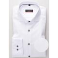 Cover Shirt Twill Langarm 43/Langarm - 65cm MODERN FIT - Weiß