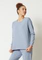 Skiny Damen Shirt langarm Night In Mix &amp; Match Blau 42