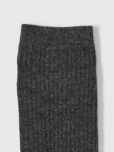 SLFROSE SOCK NOOS ONE SIZE - Dark Grey Melange