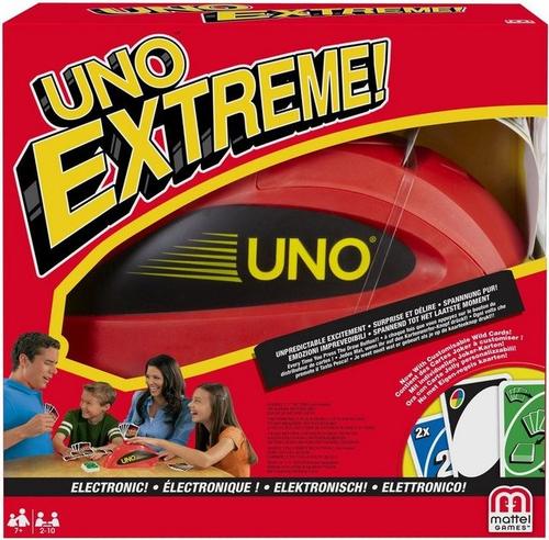 Mattel Games UNO Extreme, Kartenspiel, Kinderspiel, Gesellschaftsspiel