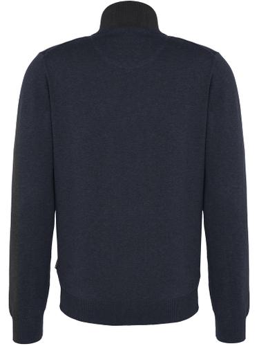 Cardigan-Zip Blau M