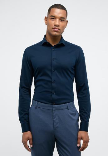 Jersey Shirt Jersey Langarm Blau 43/Langarm - 67cm
