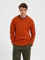 SLHNEWCOBAN LAMBS WOOL CREW NECK XXL Normal geschnitten - Bombay Brown