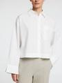 SLFASTHA LS CROPPED BOXY SHIRT NOOS 38 Verkürzt - Bright White