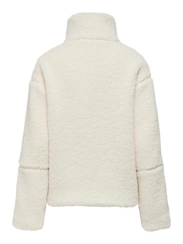 ONLASPEN LIFE TEDDY JACKET OTW L - Cloud Dancer