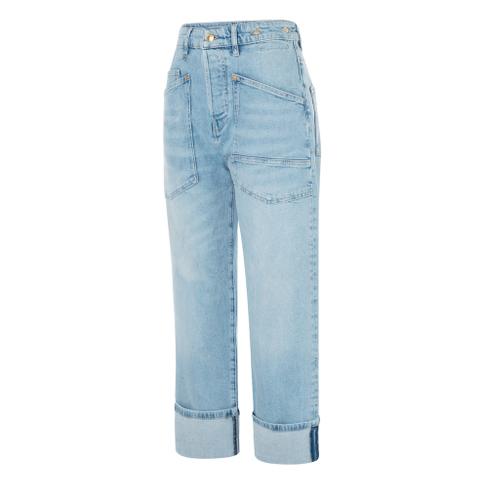 MAC JEANS - BAGGY, Authentic comfort denim Blau 34/OL