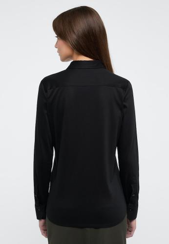 Jersey Shirt Bluse Jersey Langarm Schwarz 44/Langarm