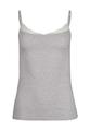 SKINY Damen Spaghettishirt Classicotton 40 - Grey Melange