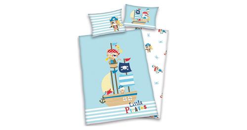 Babybettwäsche »Little Pirate«, Baby Best, mit niedlichem Motiv