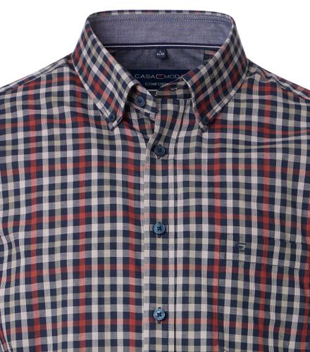 Freizeithemd L Comfort Fit - Rot