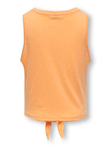 KOGKARINA S/L KNOT PALMS TOP BOX JRS 146/152 Normal geschnitten - Orange Chiffon