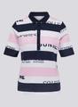 Polos Weiß, Rosa 44