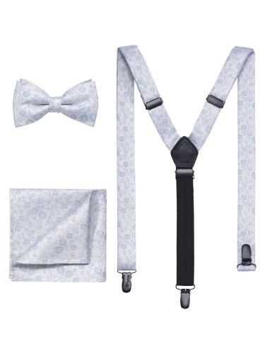 OLYMP Accessoires Set OS modern fit - Rauchblau