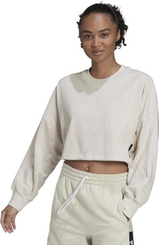 ADIDAS Damen Sweatshirt W SL Su Crew L in Weiß