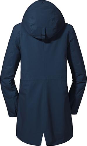 SCHÖFFEL Damen Winterjacke "Ins. Parka Rotterdam L" 38 in Blau