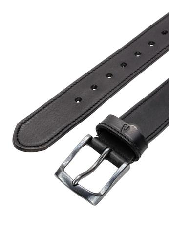 Gürtel aus hochwertigem Leder Schwarz XXL