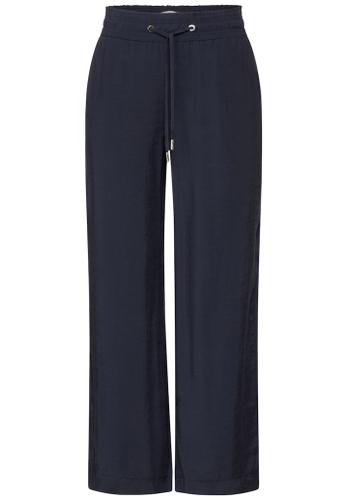 Wide Leg Hose Blau 38/30