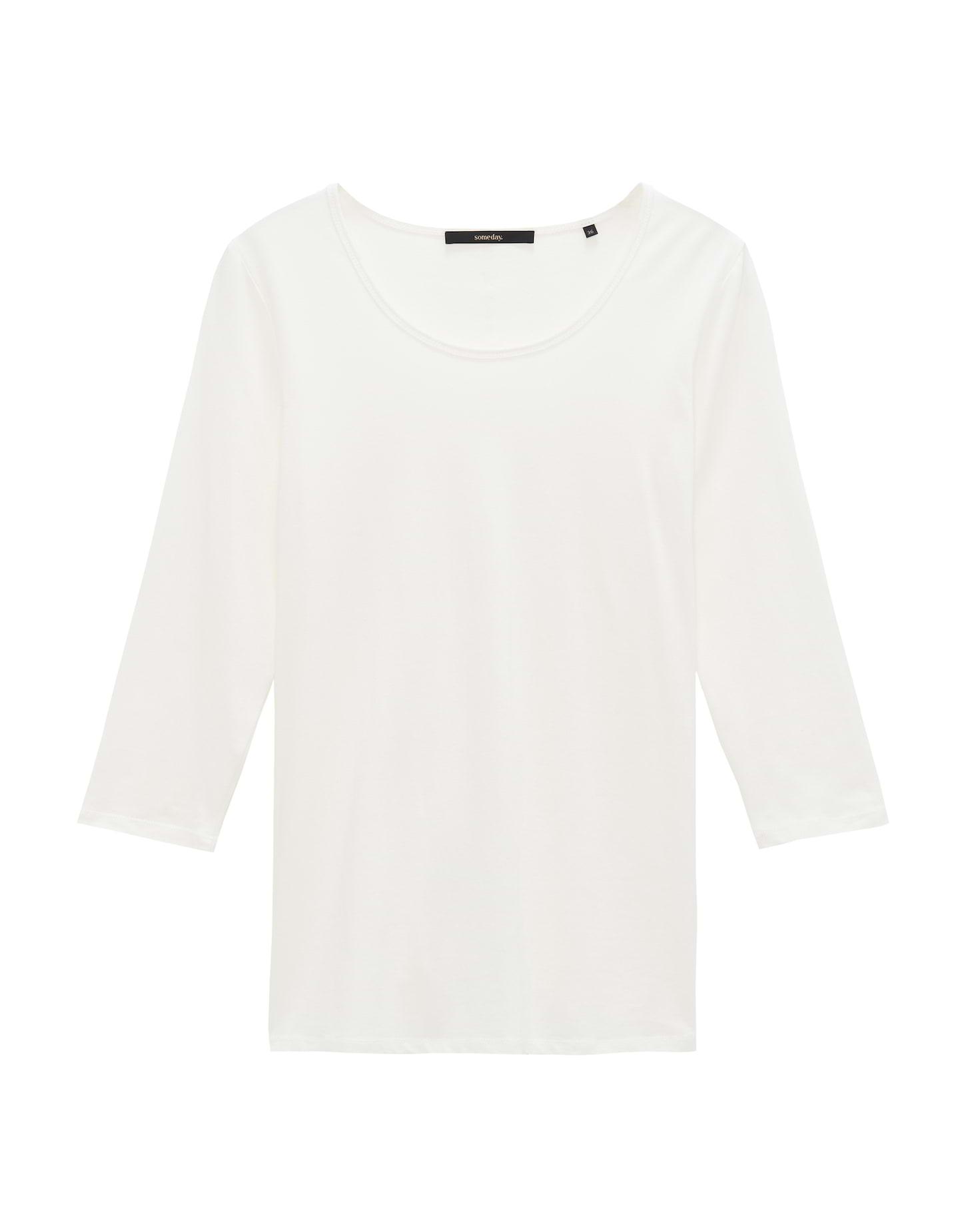 Basic-Shirt "Kain" - Weiß / 40