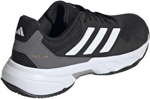 ADIDAS Herren Tennisoutdoorschuhe CourtJam Control 3 M CL 44 in Schwarz