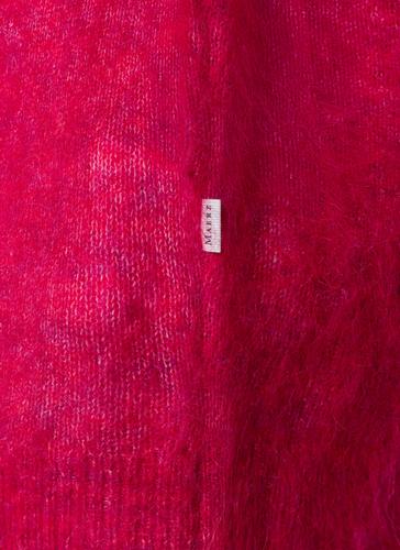 Pullover Rundhals 1/1 Arm 44 Oversized - Bright Bordeaux
