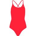 PUMA Damen Badeanzug SWIM WOMEN V-NECK CROSSBACK SW S in Rot