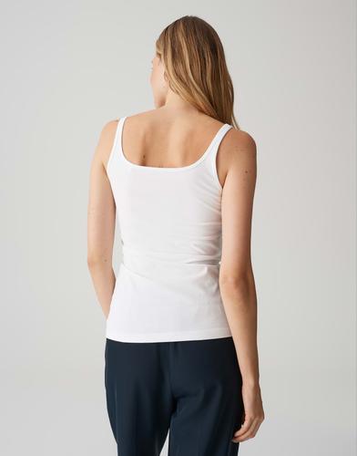OPUS Tanktop »Ina« mit schmalen Trägern - Weiß / 40
