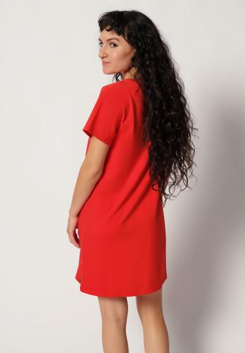 SKINY Damen Sleepshirt kurz Arm Night In SKINY 01 36 - Cheeky Red