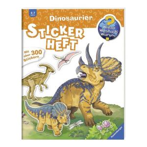 Ravensburger WWW Dinosaurier, Stickerheft