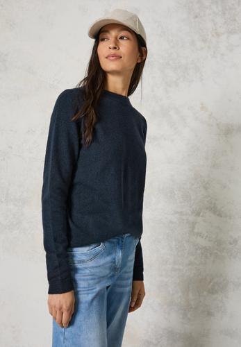 Kuscheliger Pullover S - Deep Petrol Melange