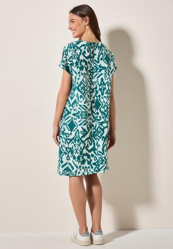 Gemustertes Kleid L - Green Lagoon