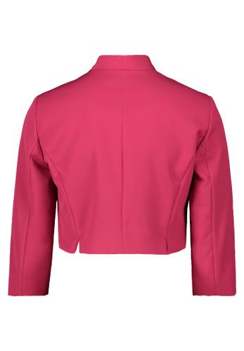 Blazer-Jacke 40 Gerade - Dark Raspberry