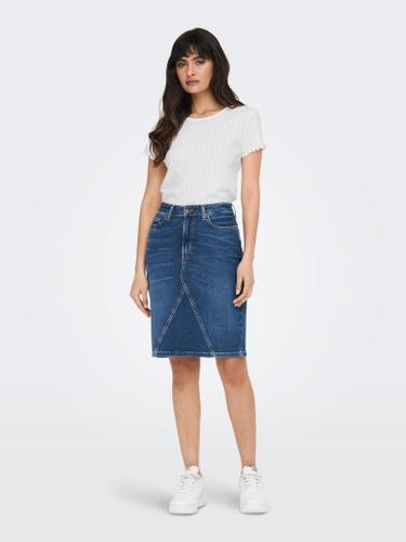 ONLCARLOTTA S/S TOP JRS NOOS XS Enger Schnitt - White