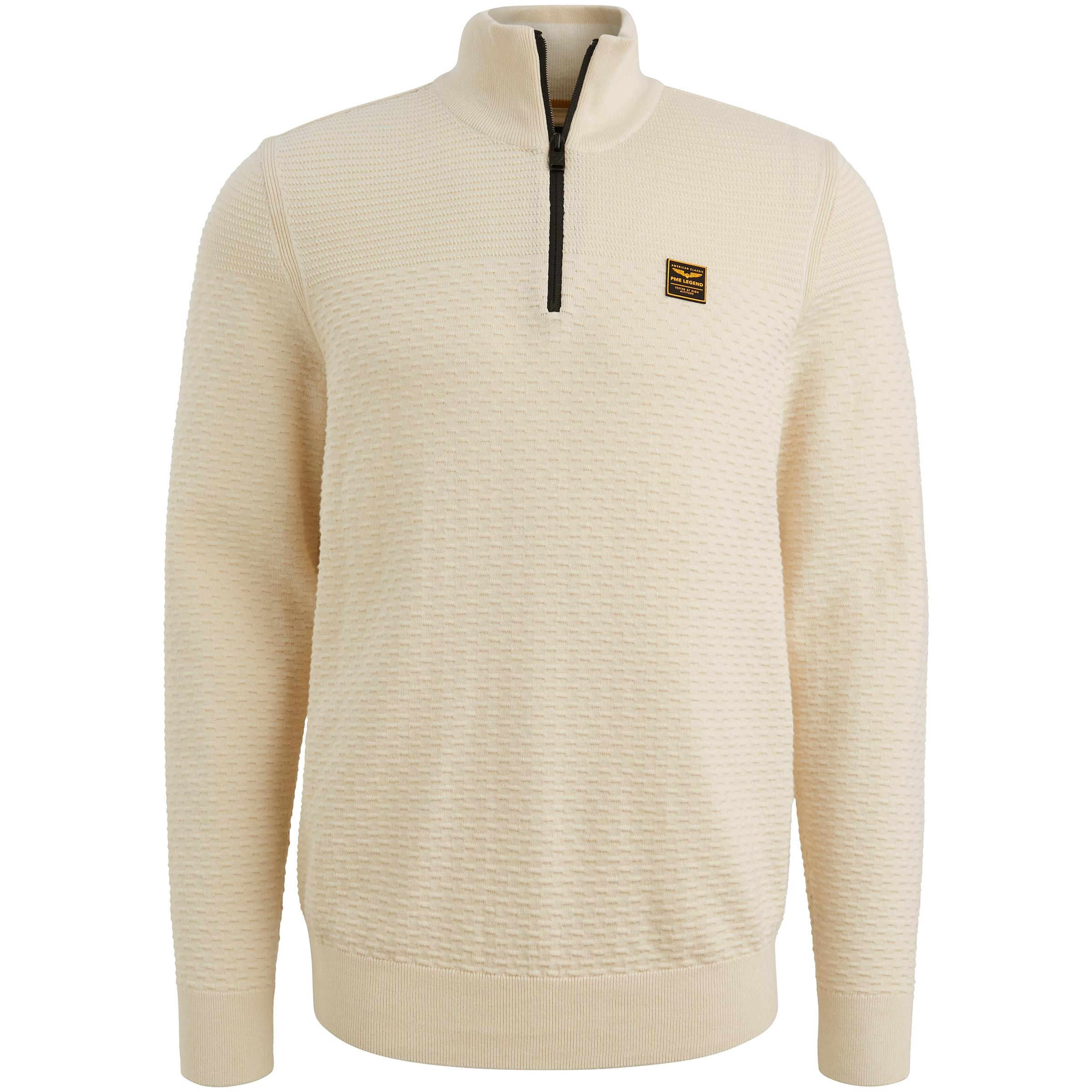 cotton mouline (organic) M Regular Fit - Bone White