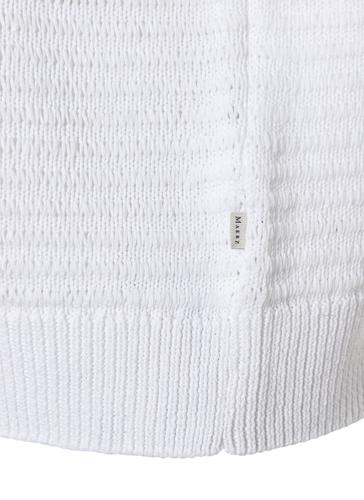 Strick Cardigan 1/1 Arm Modern Fit - Pure White